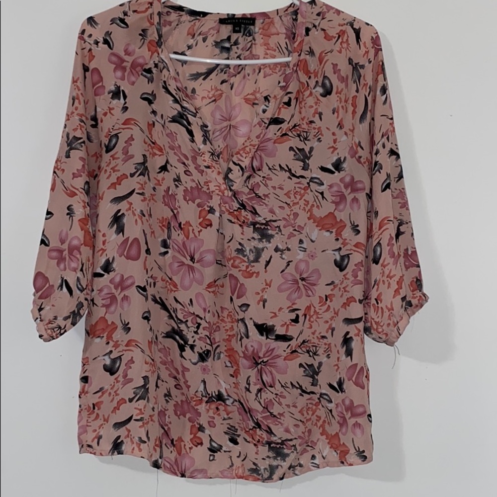 Flower Print Blouse